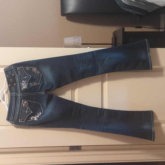 Miss Me Bootcut Denim Jeans Size 28 - Picture 6 of 6
